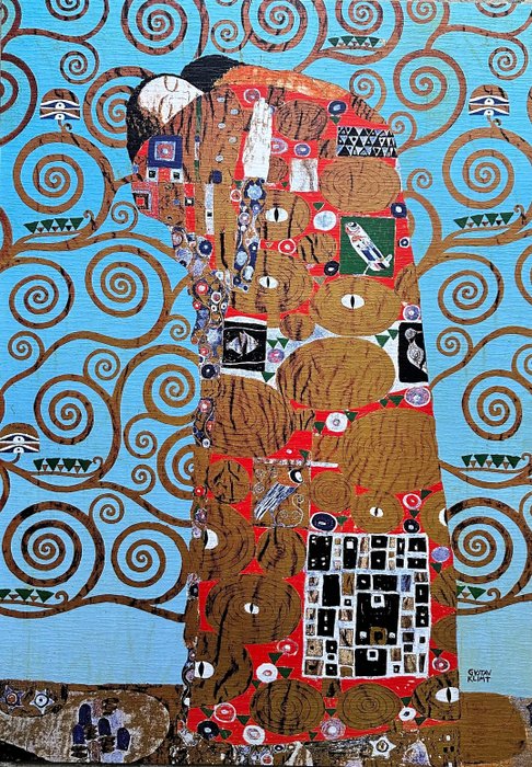Gustav Klimt (1862-1918), after — L'accomplissement + L'Arbre de vie (2 provas)