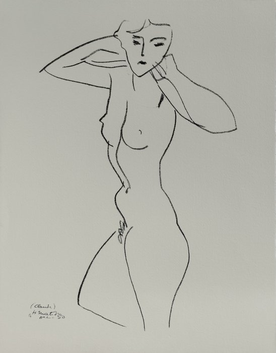 Henri Matisse (1869-1954) — Claude, 1950