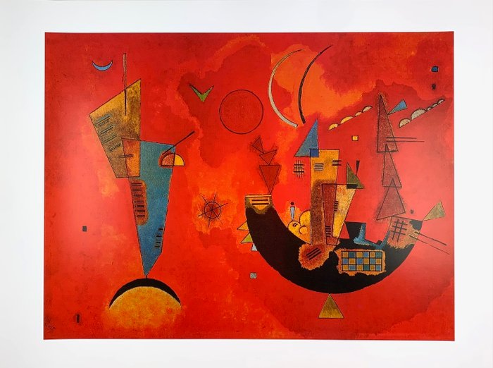 Wassily Kandinsky (1866-1944) — With and Against, 1929