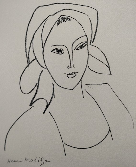 Henri Matisse (1869-1954) — Catherinette, 1946