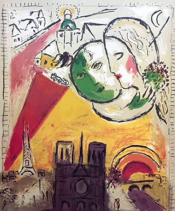 Marc Chagall (1887-1985), after — Le Dimanche