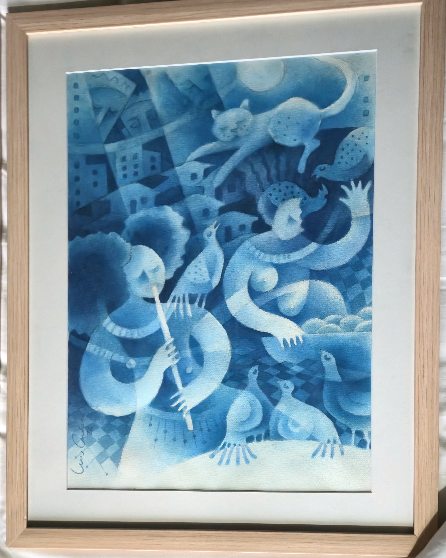 装框展示