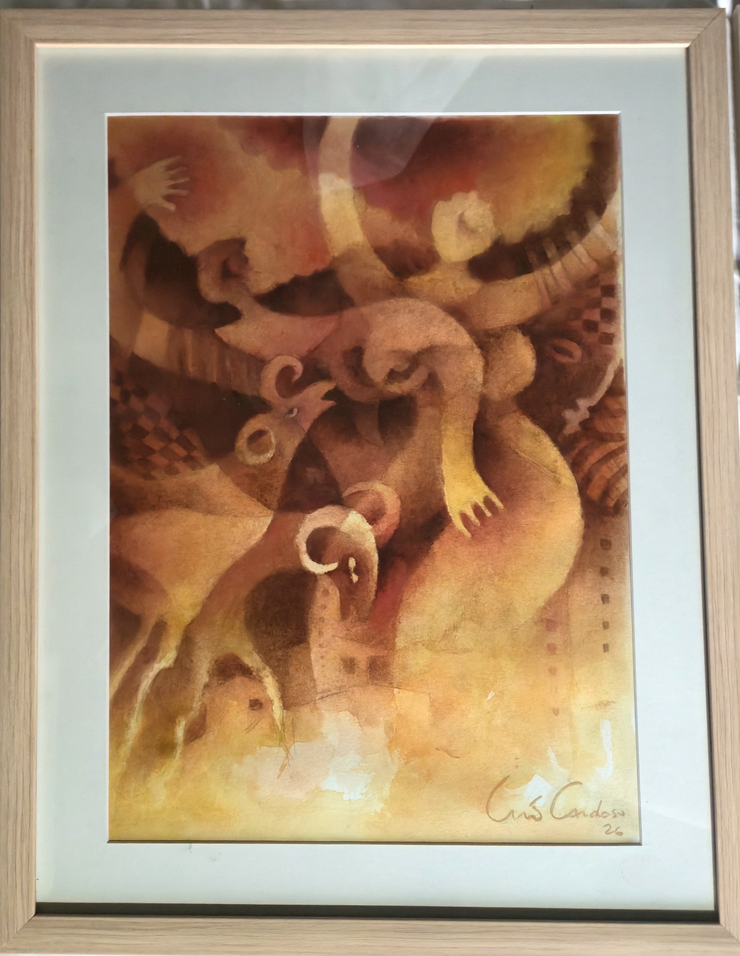 装框展示