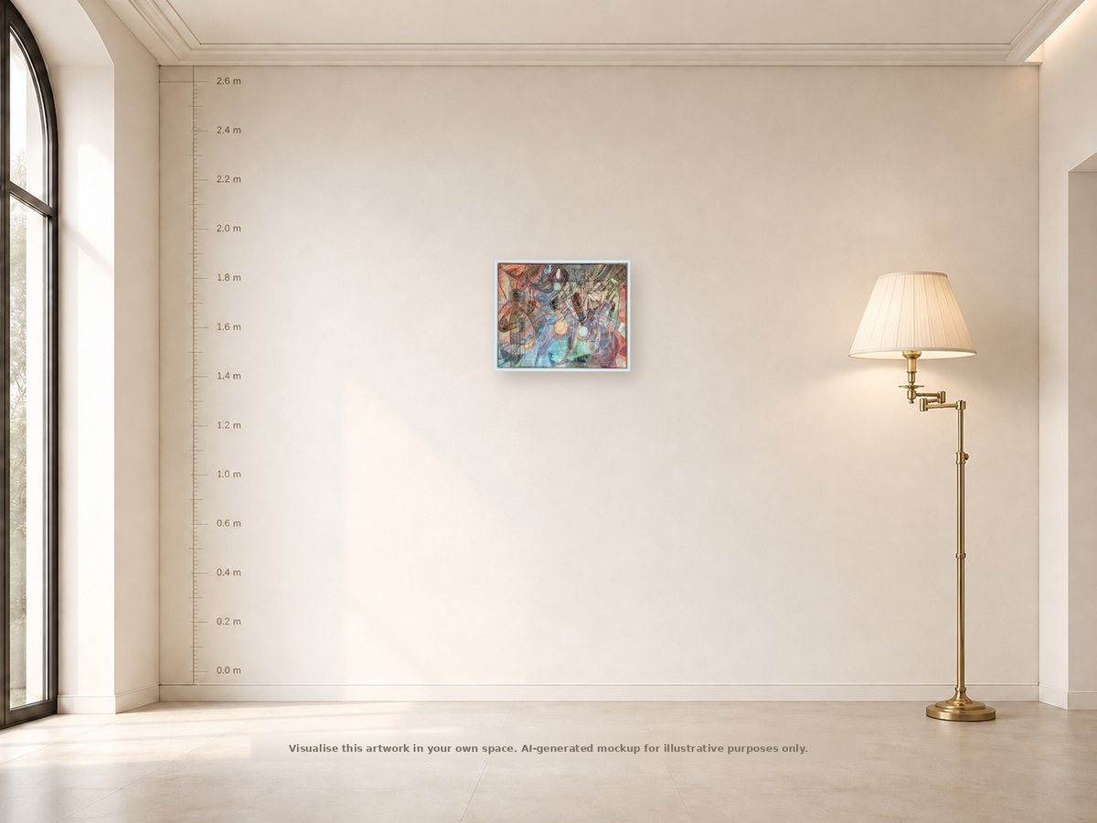 Shown on a wall