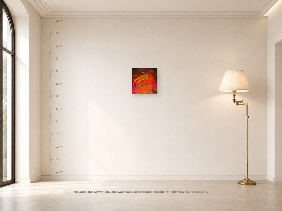 Shown on a wall