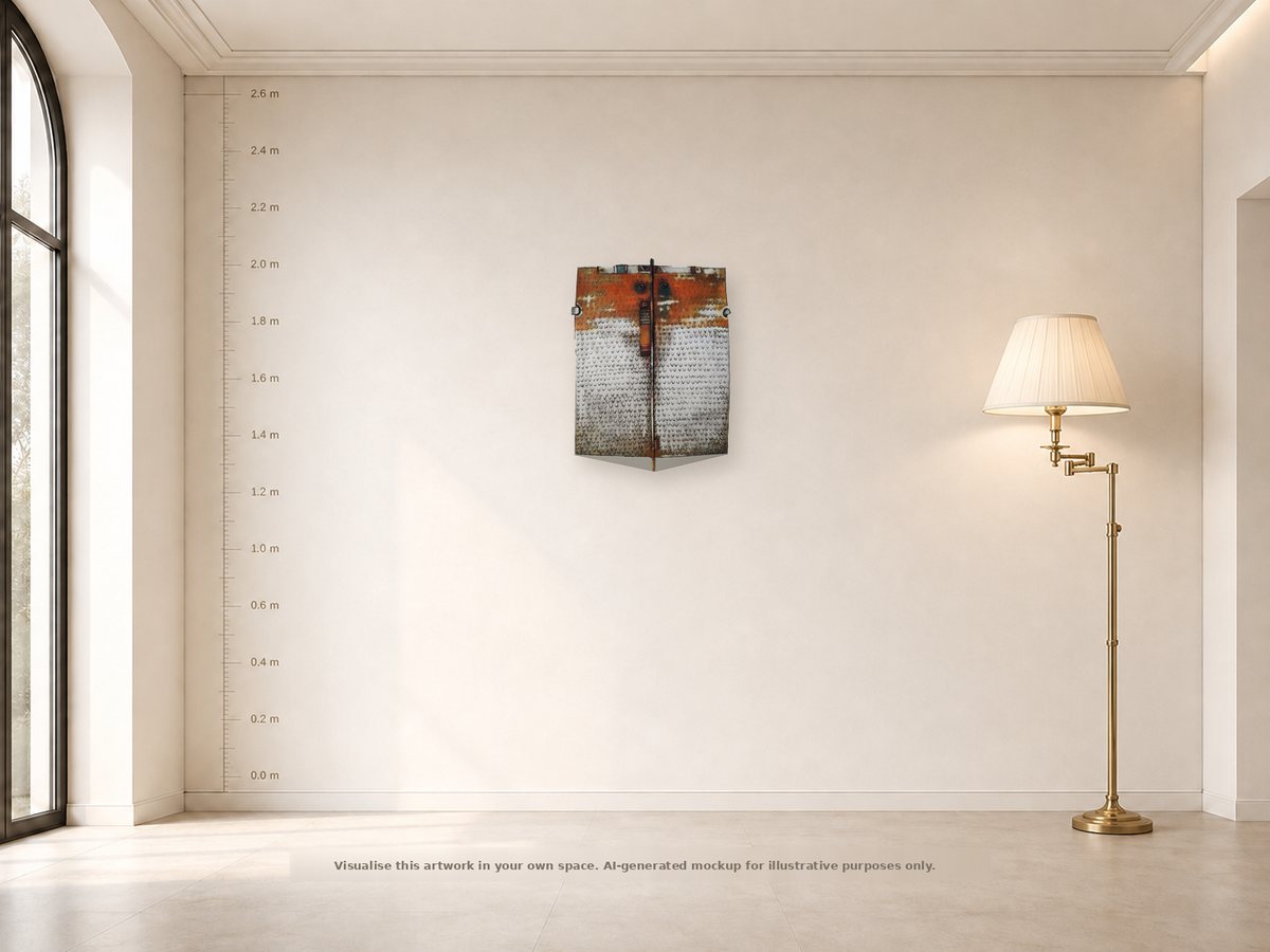 Shown on a wall