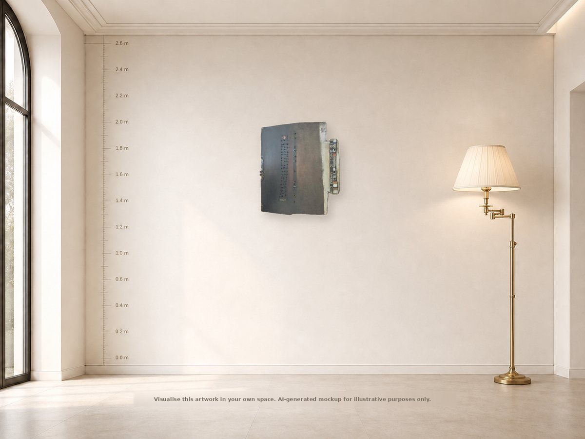 Shown on a wall