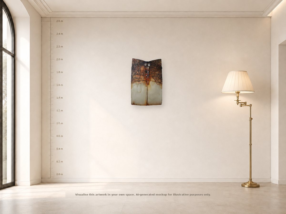 Shown on a wall