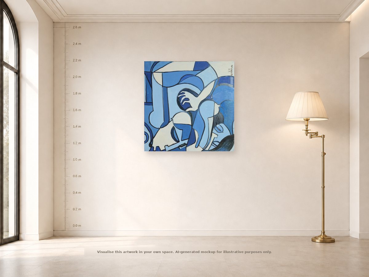 Shown on a wall