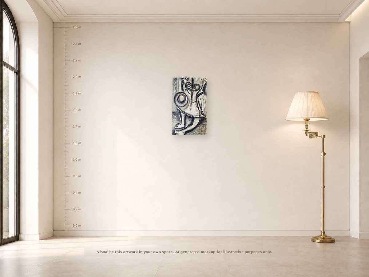 Shown on a wall