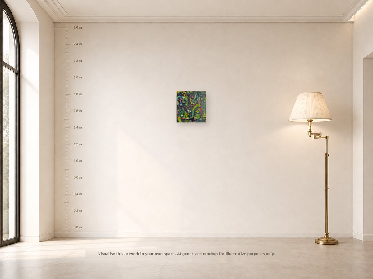 Shown on a wall