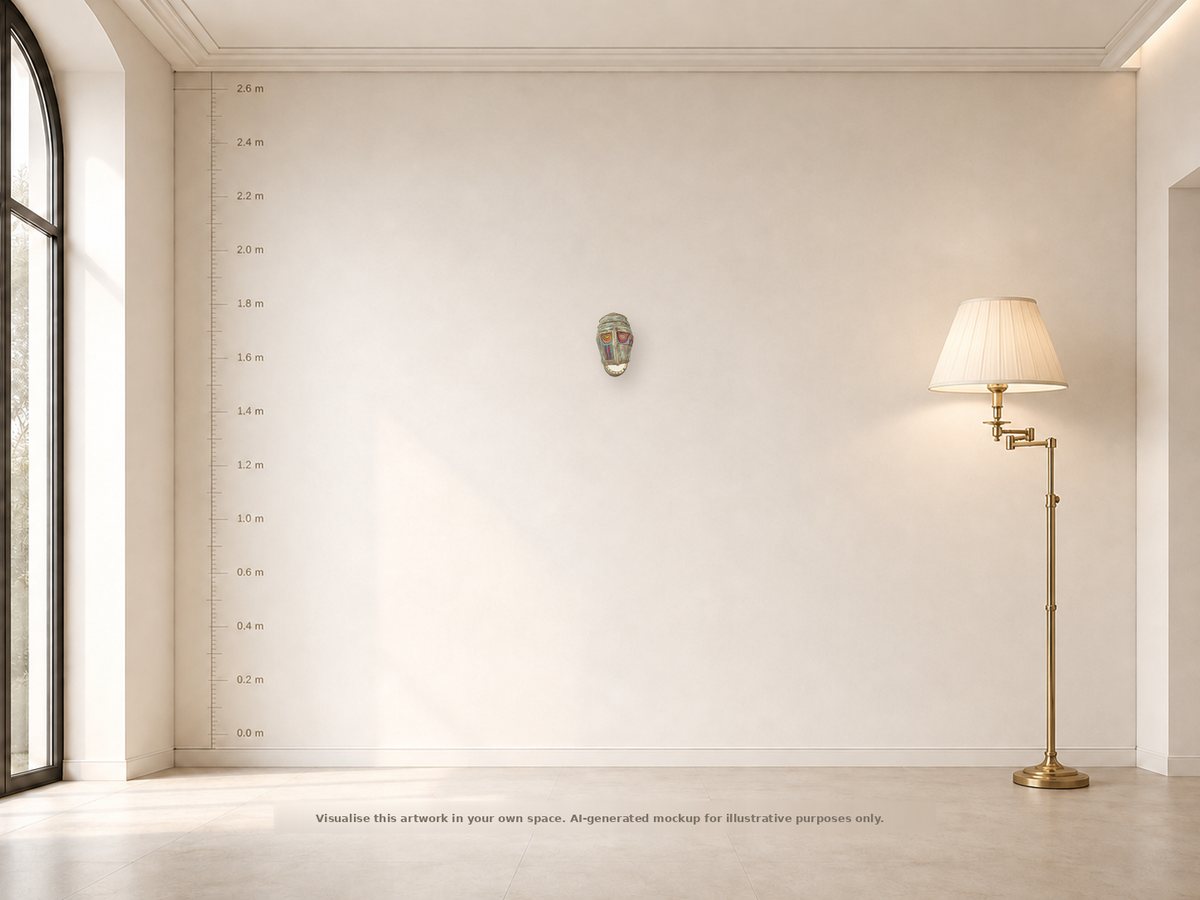 Shown on a wall