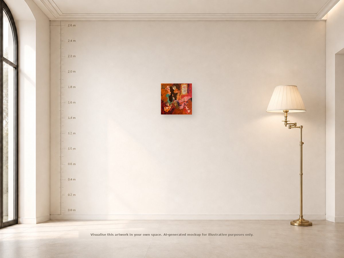 Shown on a wall